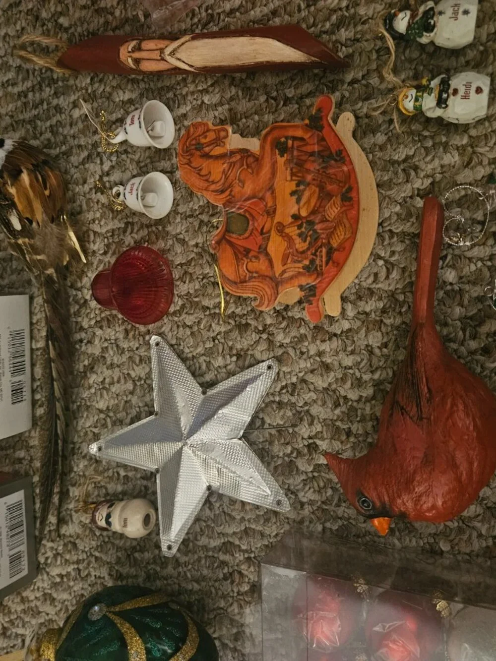 22 Piece Vintage Christmas Ornament/Decor Lot